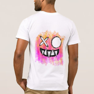 T-shirt Peinture à main sans pitié