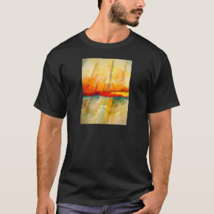 T-shirt Peinture Abstraite moderne