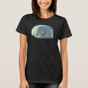 T-shirt Peinture Abstraite Numérique D'un Chat 77