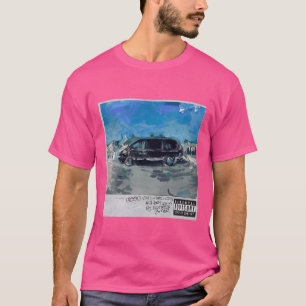 T-shirt peinture acrylique kendrick lamar good kid mad cit