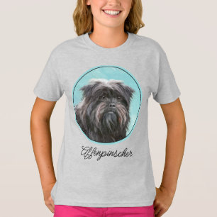 T-shirt Peinture Affenpinscher - Joli Chien original T-S
