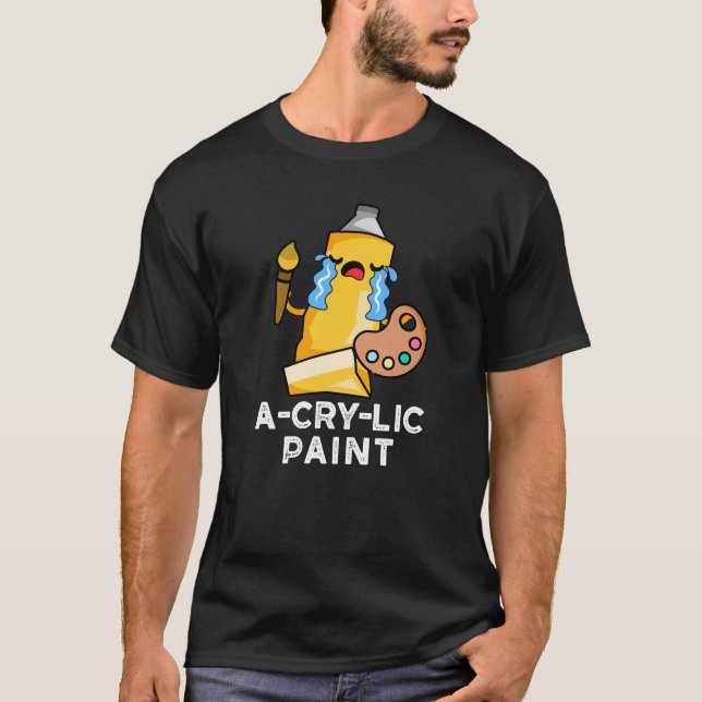 T-shirt Peinture amusante Peinture amusante Artiste Pun Da (Devant)