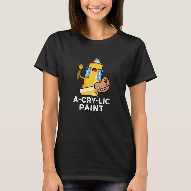 T-shirt Peinture amusante Peinture amusante Artiste Pun Da (Devant)