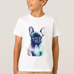 T-shirt Peinture Aquarellée Française Adorable