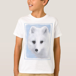 T-shirt Peinture Arctic Fox - Art original de la faune