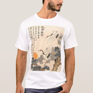 T-shirt Peinture asiatique traditionnelle : art classique.