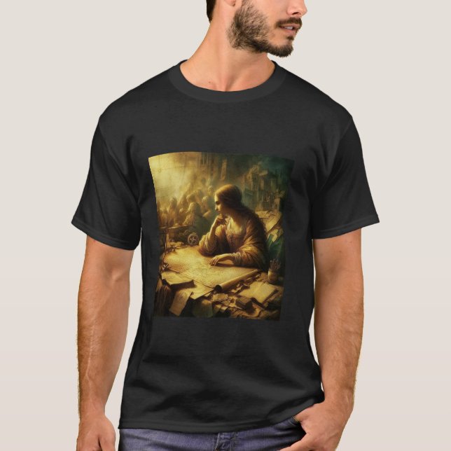 T-shirt peinture célèbre (Devant)
