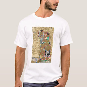 T-shirt Peinture célèbre de l'artiste Gold Gustav Klimt