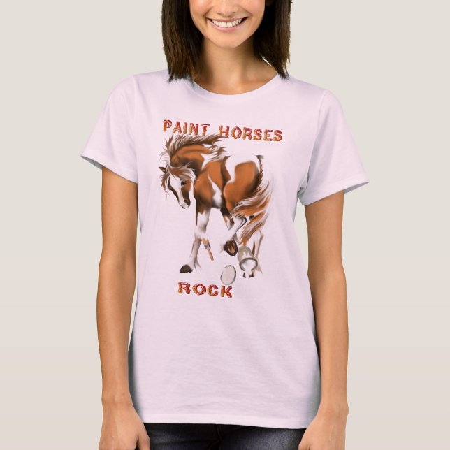 T-shirt *Peinture Cheval Rock (Devant)