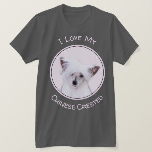 T-shirt Peinture chinoise en poudre - Art Chien