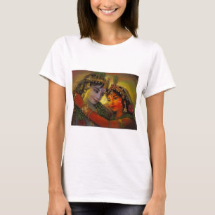 T-SHIRT PEINTURE CLASSIQUE DE RADHA KRISHNA