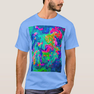 T-shirt Peinture COL imprimée sur les vêtements