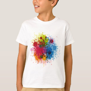 T-shirt Peinture colorée