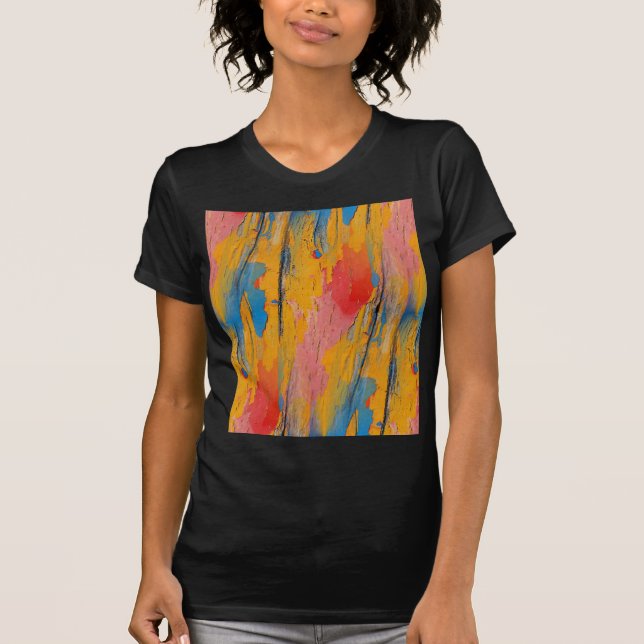 T-shirt Peinture colorée (Devant)