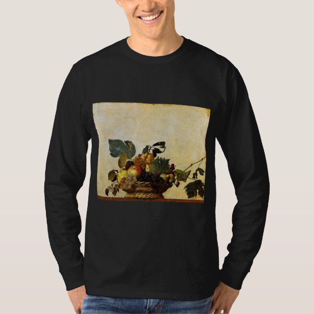 T-shirt Peinture d'art fruitier du Caravaggio (Devant)