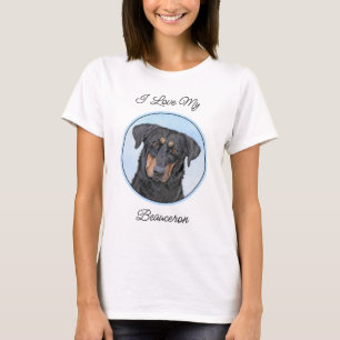 T-shirt Peinture de Beauceron - Cute Original Chien Art