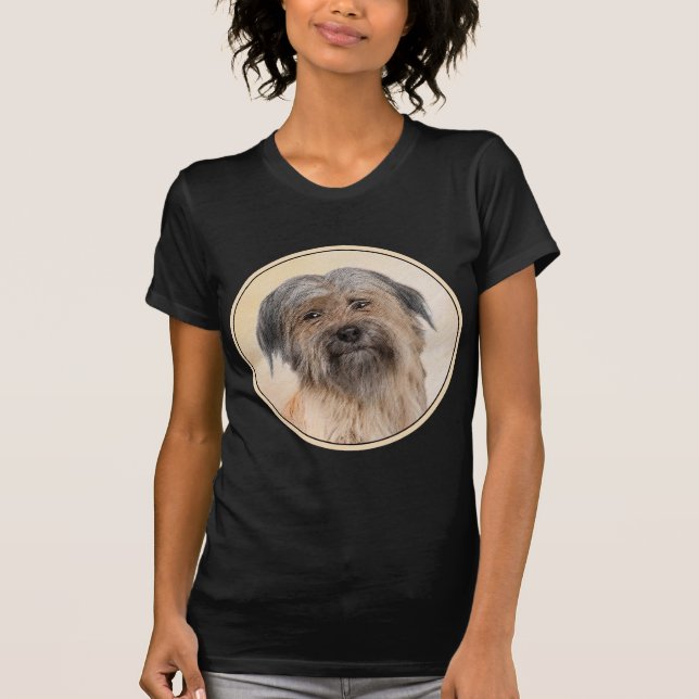 T-shirt Peinture de berger pyrénéenne - Cute Original Chie (Devant)