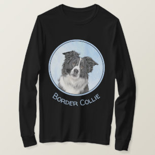 T-shirt Peinture de Border Collie - Art de chien original
