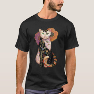 T-shirt Peinture de chat Chats Illustration Chat Art T Che