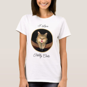 T-shirt Peinture de chat Mad - Cute Original Cat Art