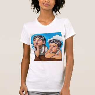 T-shirt Peinture de Chérubin Moderne - Art Inspiré de Remb