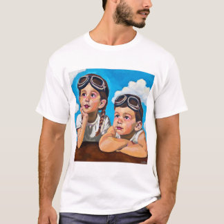 T-shirt Peinture de Chérubin Moderne - Inspirée de Rembran