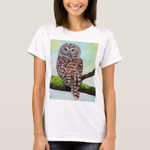 T-shirt Peinture de Chouette barrée