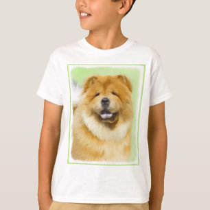 T-shirt Peinture de Chow Chow - Art original de chien mign