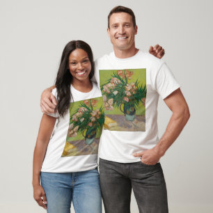 T-shirt Peinture de fleur d'oléandre de Vincent Van Gogh
