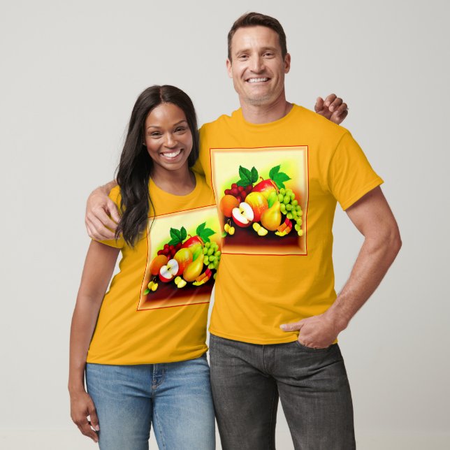 T-shirt Peinture de fruits tropicaux. Commandez dès mainte (Unisexe)