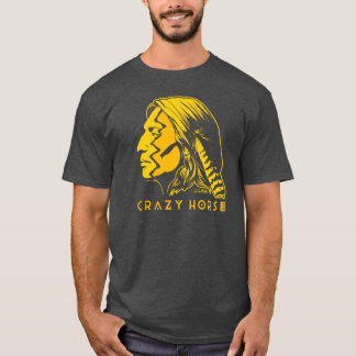T-shirt Peinture de guerre folle de cheval