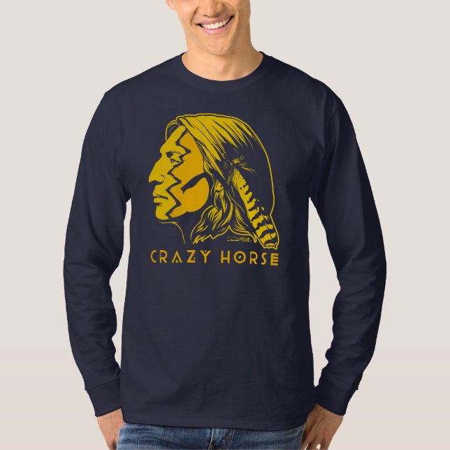 T-shirt Peinture de guerre folle de cheval (Devant)