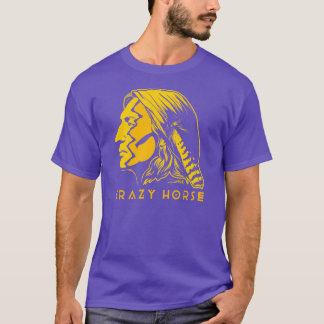 T-shirt Peinture de guerre folle de cheval