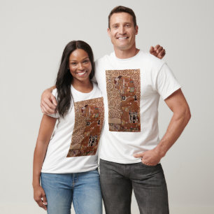 T-shirt Peinture de Gustav Klimt : L'Embrace (vers 1909)