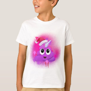 T-shirt Peinture de jet de Père Noël Emoji de dunette de