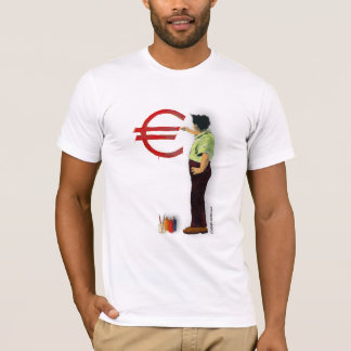 T-shirt Peinture de l'euro
