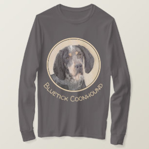 T-shirt Peinture de linge bluetick - mignon chien original