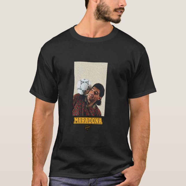 T-shirt Peinture de Maradona (Devant)