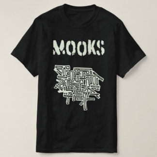 T-shirt Peinture de patch de bloc Mooks