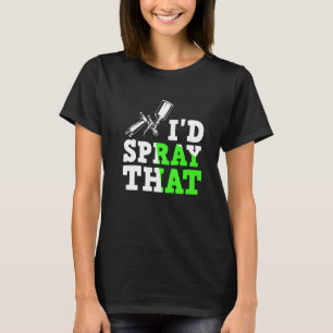 T-shirt Peinture de peinture automatique pistolet peinture
