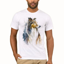 T-shirt Peinture de plateau de sable