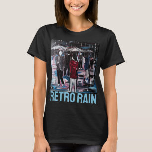 T-shirt Peinture de pluie rétro par Alfred Fox