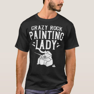 T-shirt Peinture de roche Artiste en pierre Idées de peint