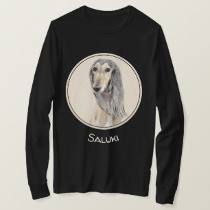 T-shirt Peinture de Saluki (Faune) - Cute Original Chien A