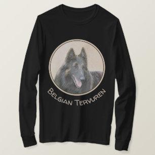 T-shirt Peinture de Tervuren Belge - Art Original Mignon d