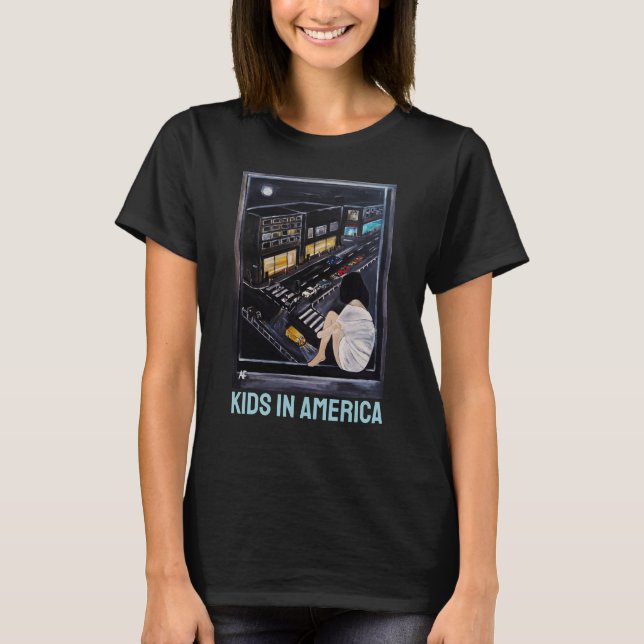 T-shirt Peinture de vendredi soir par Alfred Fox (Devant)