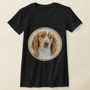 T-shirt Peinture de Welsh Springer Spaniel - Art canin ori