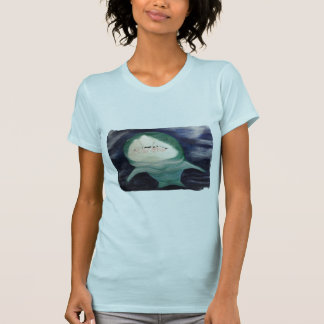 T-shirt Peinture des tee-shirts de nage de requins