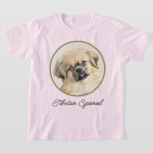 T-shirt Peinture d'espagne tibétaine - jolie art original