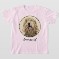 Peinture d'Otterhound - Joli art original de chien